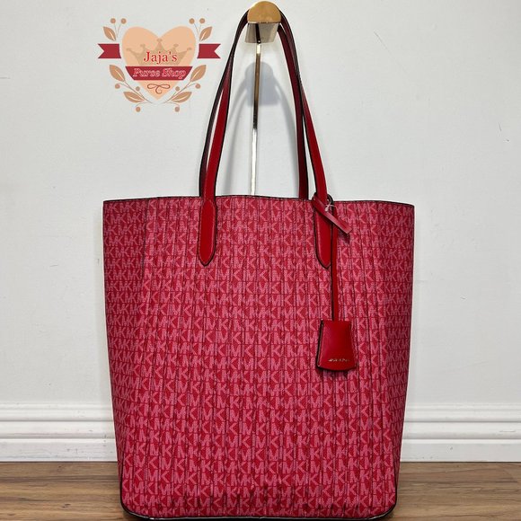 ❤️Michael Kors Signature PVC Large  Tote Purse❤️ - Picture 1 of 16